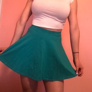 Fun Forever 21 Aqua Skirt!!